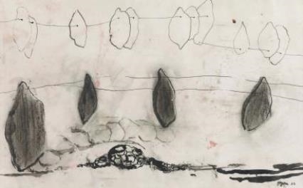 COMPOSITION by Toyen, 1932