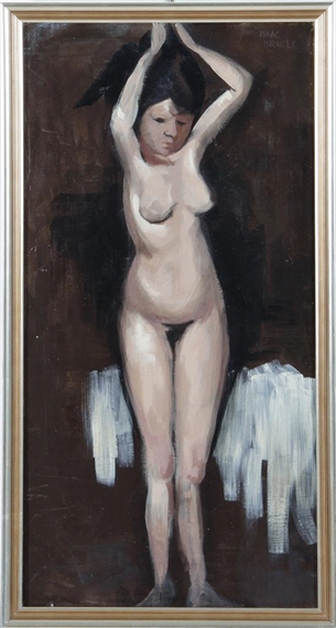STANDING NUDE by Isaac Israëls