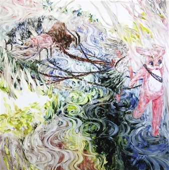 CROSSING THE SWIRLING RIVER - Maiko Kasai