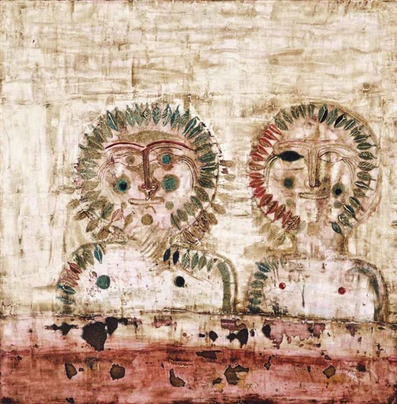 Figure che ridono by Gustavo Foppiani, 1963