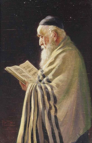 A Jewish elder by F. Lettau