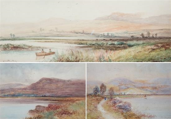 3 works: Lakeland landscapes by Albert Procter