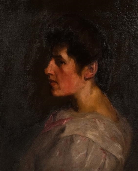 PORTRAIT OF JEANNIE B. MELVILLE by David Foggie