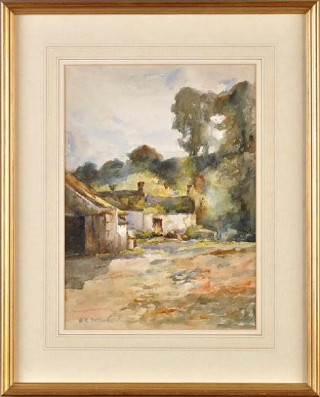 Artwork by Alice Arthur, WHITTLE MILL, NEAR OVINGHAM, Made of watercolour