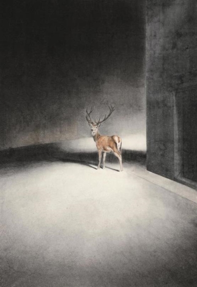 City at Night by Qin Ai, 2012