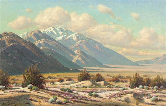 Front Yard Of San Jacinto by Paul Grimm, December 1958