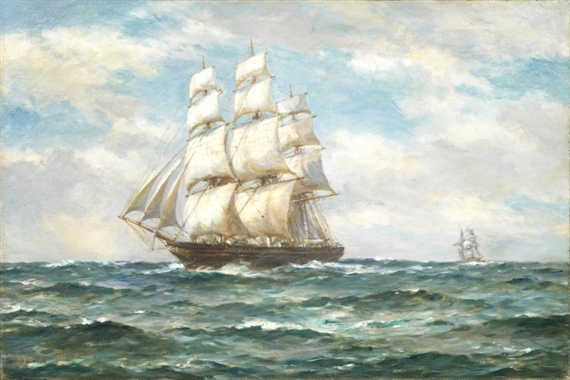 The Flying Cloud by Bernard Finegan Gribble