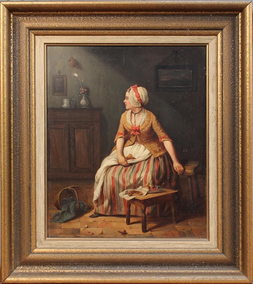 The Good Augury by Jean Baptiste Madou, 1860