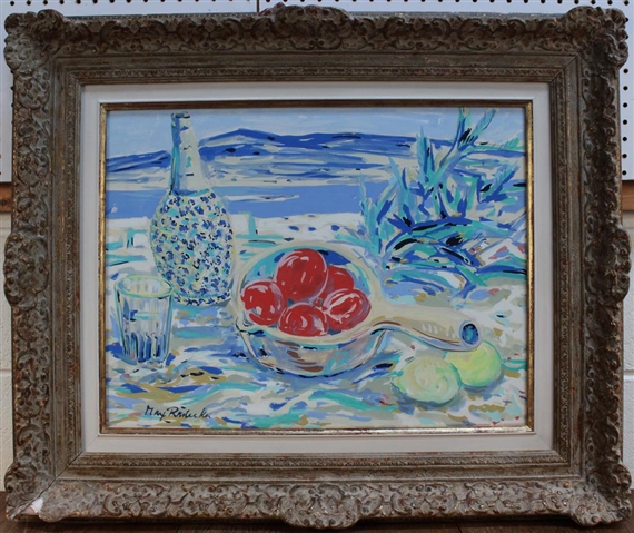 Still Life by the Sea by Max Rädecker