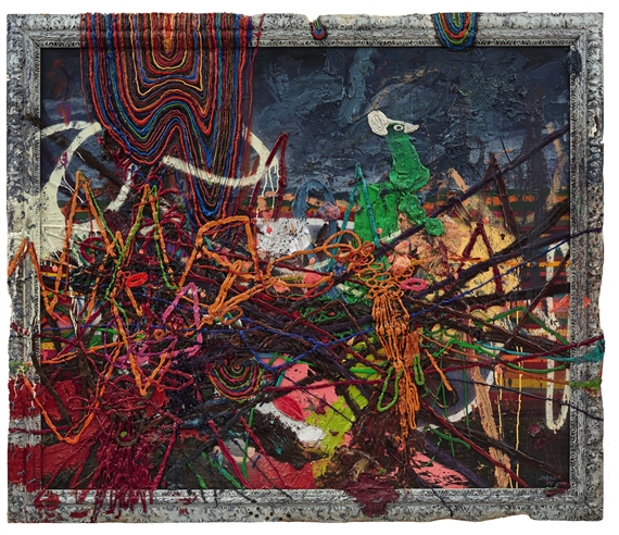 JAZZ IN A RESTLESS LANDSCAPE OF SILHOUETTES AND SCREECHES by Jigger Cruz, 2014