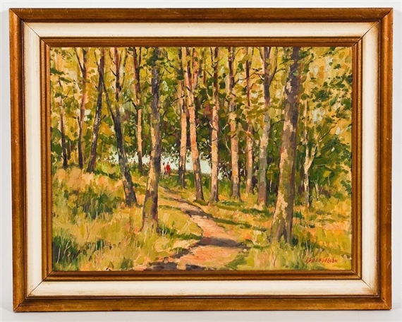 TREES AT CATHKIN by J. D. Henderson