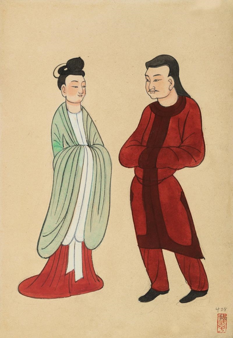 Artwork by Ye Qianyu, CHARACTER, Made of Painting and Calligraphy