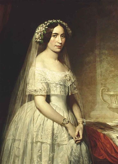The bride by Thomas Francis Dicksee, 1849