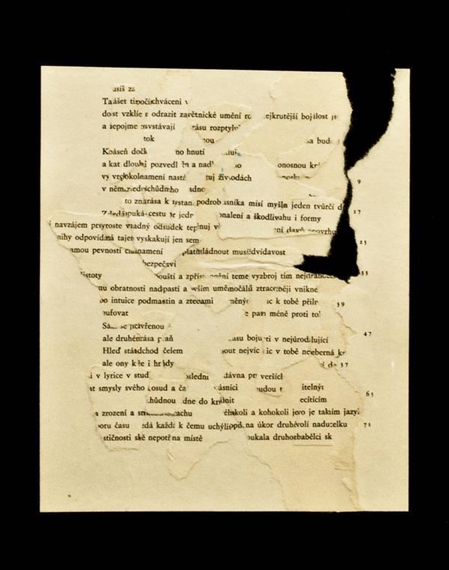 Collage by Jiří Kolář, 1961/1963