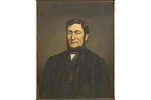 PORTRAIT OF A GENTLEMAN by J. Hutchinson, 1888