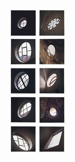 Ten Windows by Jan Dibbets, 1997