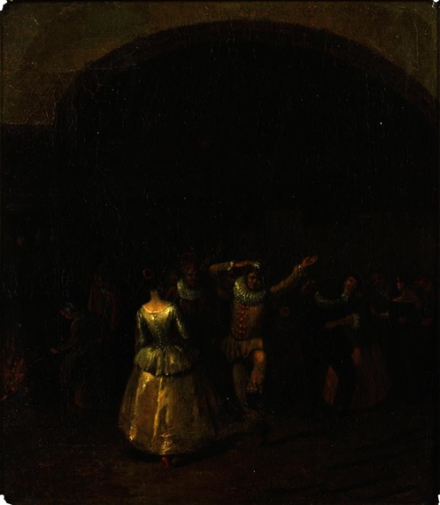 Fête galante by Jean-Antoine Watteau