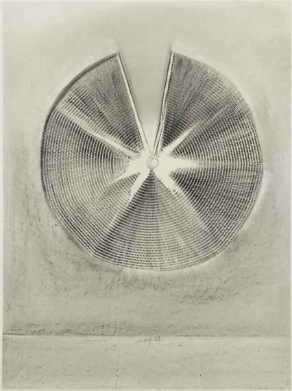 Untitled (Flügel) by Heinz Mack, 1964