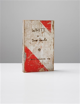 Tom Sachs - White, 2001, mixed media on found wood