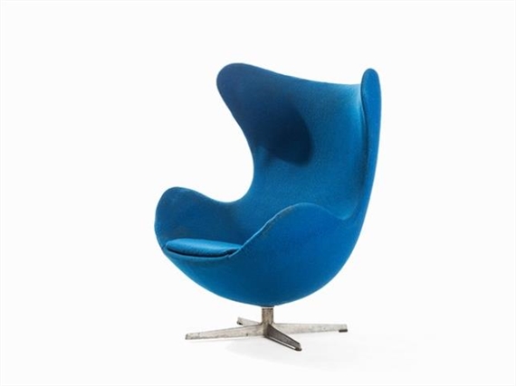 Valkuilen kathedraal Hover Arne Jacobsen | Egg Chair, Fritz Hansen (1958) | MutualArt
