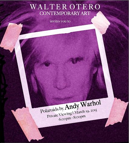 Andy Warhol: Polaroids - Walter Otero Contemporary Art
