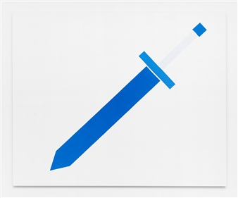 Andrew Gbur: The Sword Paintings - Joe Sheftel Gallery