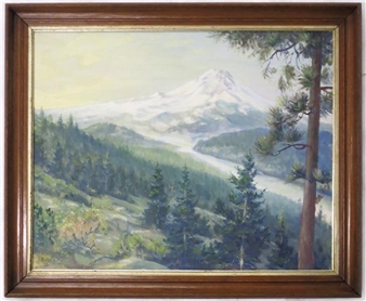 Mount Hood and Hood River - Walter L. Ball