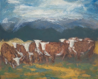 Cattle at pasture - Jefferson Tester