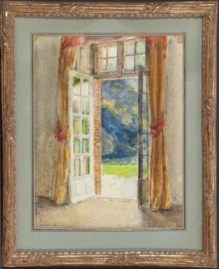 La Fenetre Ouverte, Chateau du Breau (The Open Window) by Walter Gay