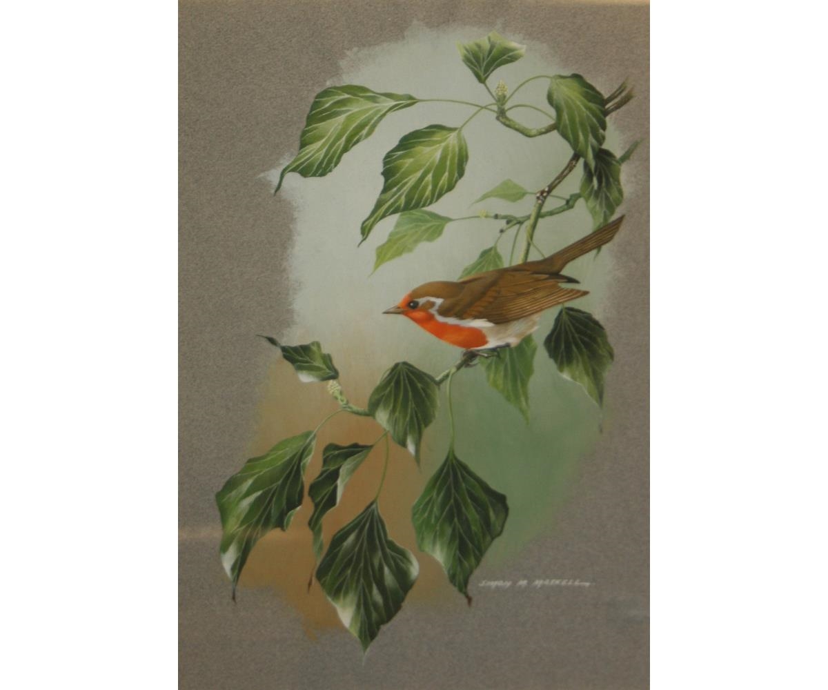 Simon M. Maskell | Robin on a Branch | MutualArt