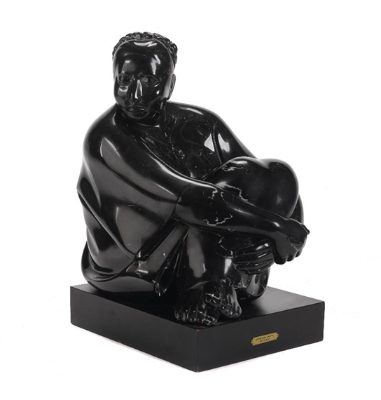 Untitled (Seated woman) by Armando Amaya, 1983