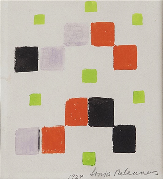 Senza titolo by Sonia Delaunay, 1924
