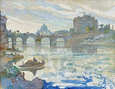 Rom, Engelsburg by Oskar Laske