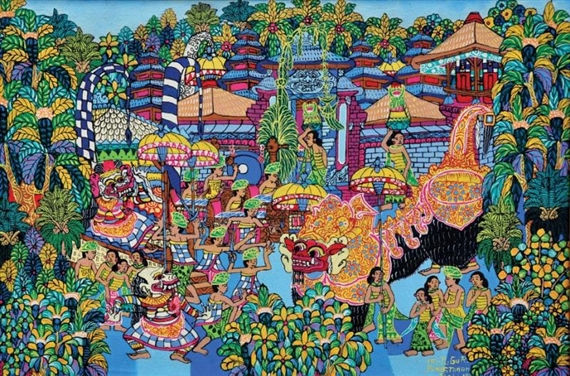 Festival Odalan by I Wayan Pugur