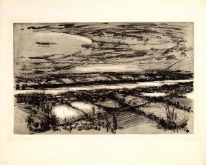 Loire- near Saumur by John Drawbridge, 1950