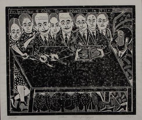 AN INTERVIEW OF CAPE TOWN UNIVERSITY IN 1971 (sic)