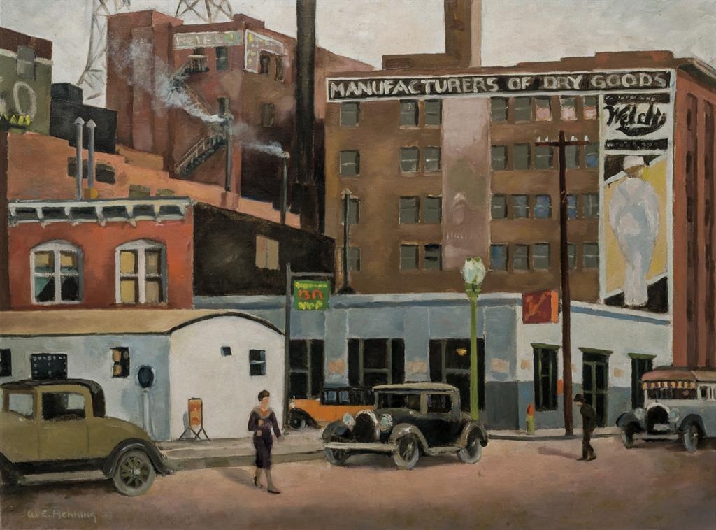 William Edwin Henning Drug Store MutualArt