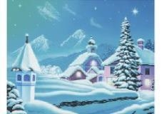 Tyrol in Snow (Austria) (Original) - Keizo Tsukamoto