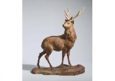 Deer by Kosho Hashimoto, 1937