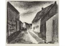 Rue a Herouville by Maurice de Vlaminck, 1921