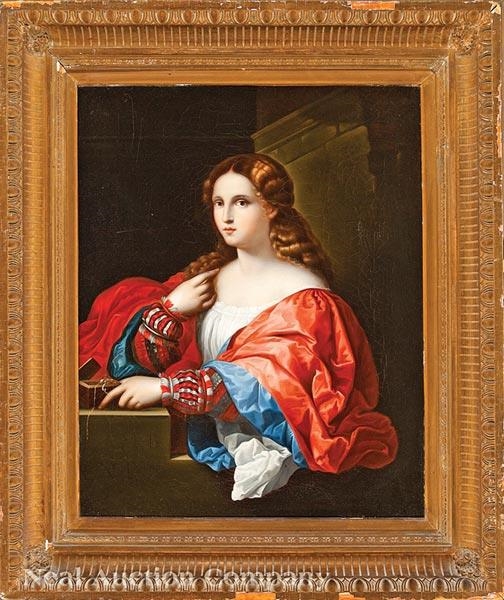 La Bella by Jacopo Palma il Vecchio