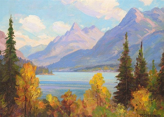 Kootenay Lake by Roland Gissing, 1954