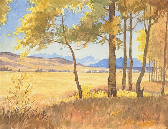 Untitled - After the Harvest by Roland Gissing