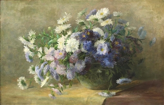 Floral Still Life - Lydia M.B. Hubbard