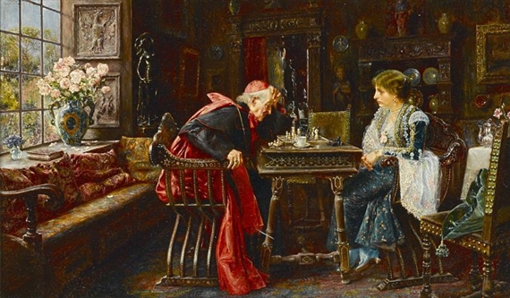 The next move by José Gallegos y Arnosa, 1911