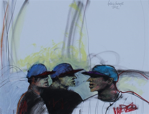 Motionless, I Stay and Go: I am a Pause - Adah Rose Gallery