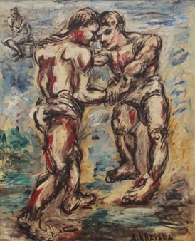 Men Wrestling - Alexander Freisel