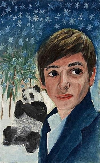 Head with Teddy Bear - Sylvie Brodi