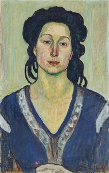 Bildnis Jeanne Charles Cerani - Ferdinand Hodler