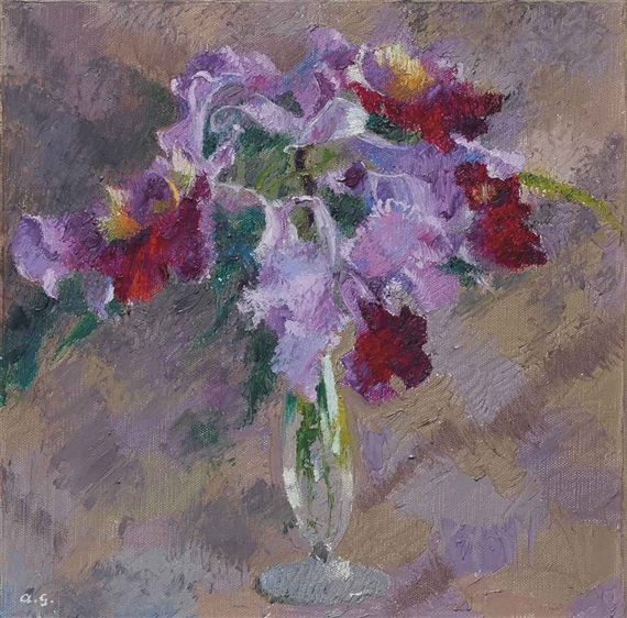 Orchideen by Augusto Giacometti, 1939